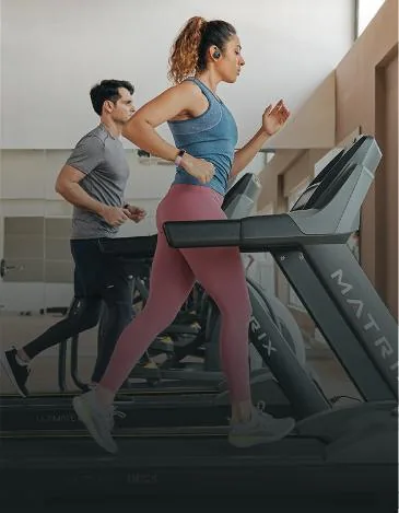 Brigade Barcelona — fully equipped gymnasium at Neopolis, Kokapet