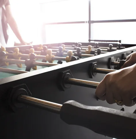 Brigade Barcelona — indoor games lounge at Neopolis, Kokapet