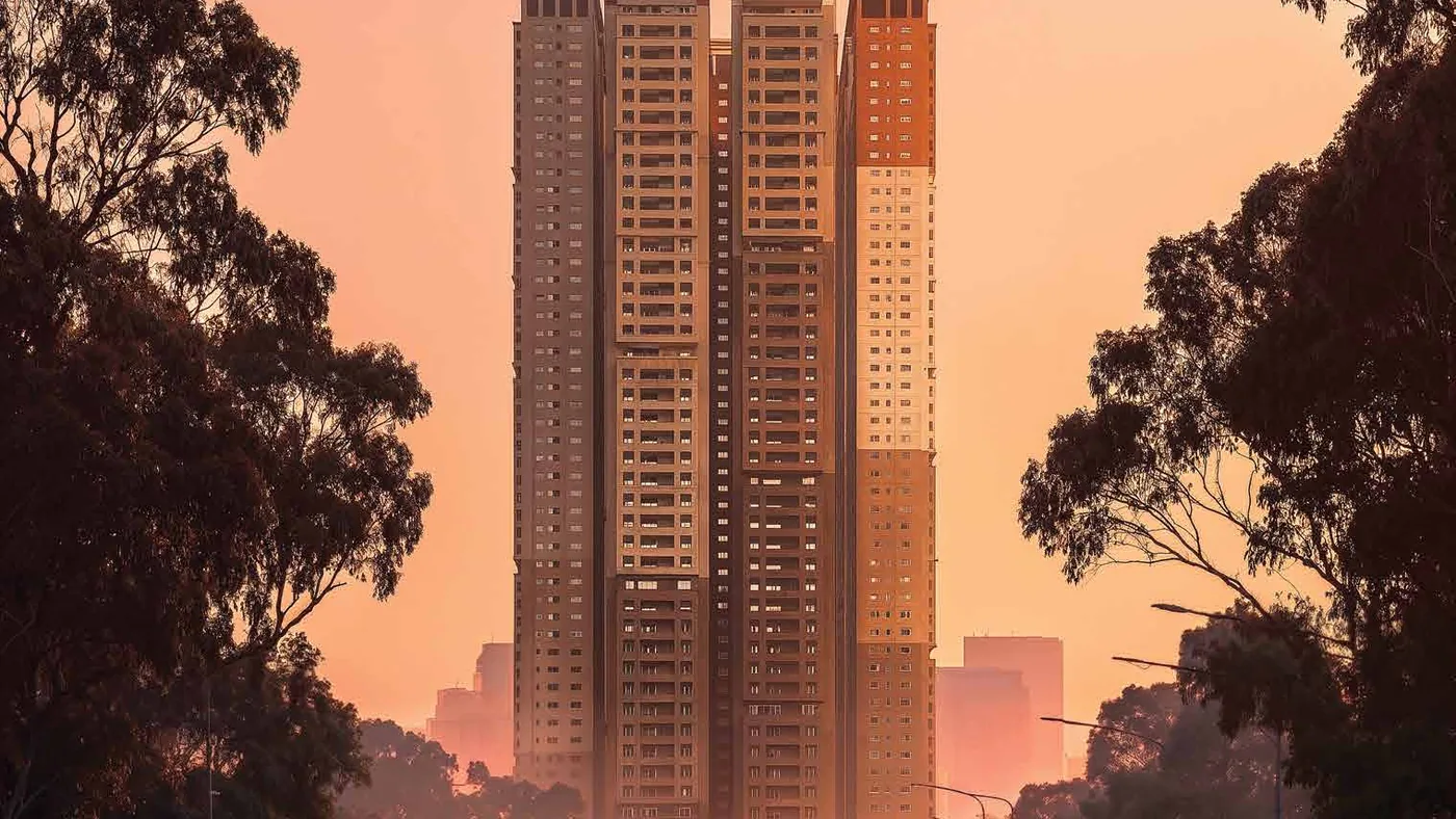 Brigade Barcelona at Neopolis, Kokapet — the HMDA auction layout where land reached Rs 151.25 crore an acre